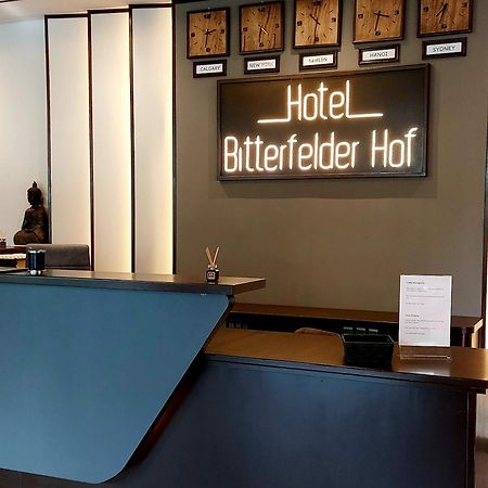 Hotel Bitterfelder Hof Екстер'єр фото
